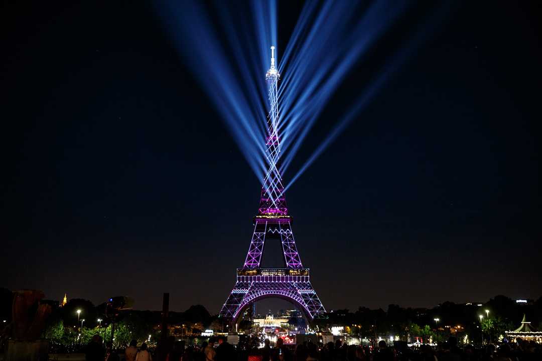 The weatherproof Proteus moving heads played an integral part in the sound and light show