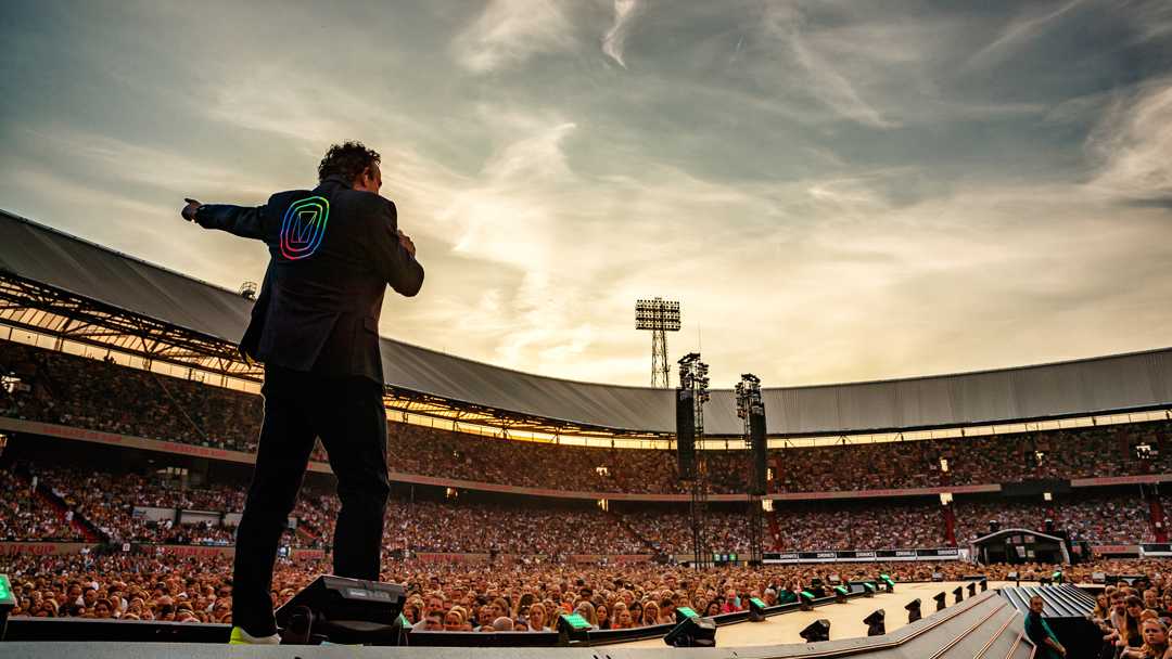 Marco Borsato played five nights at Rotterdam’s De Kuip stadium Marco Borsato played five nights at Rotterdam’s De Kuip stadium