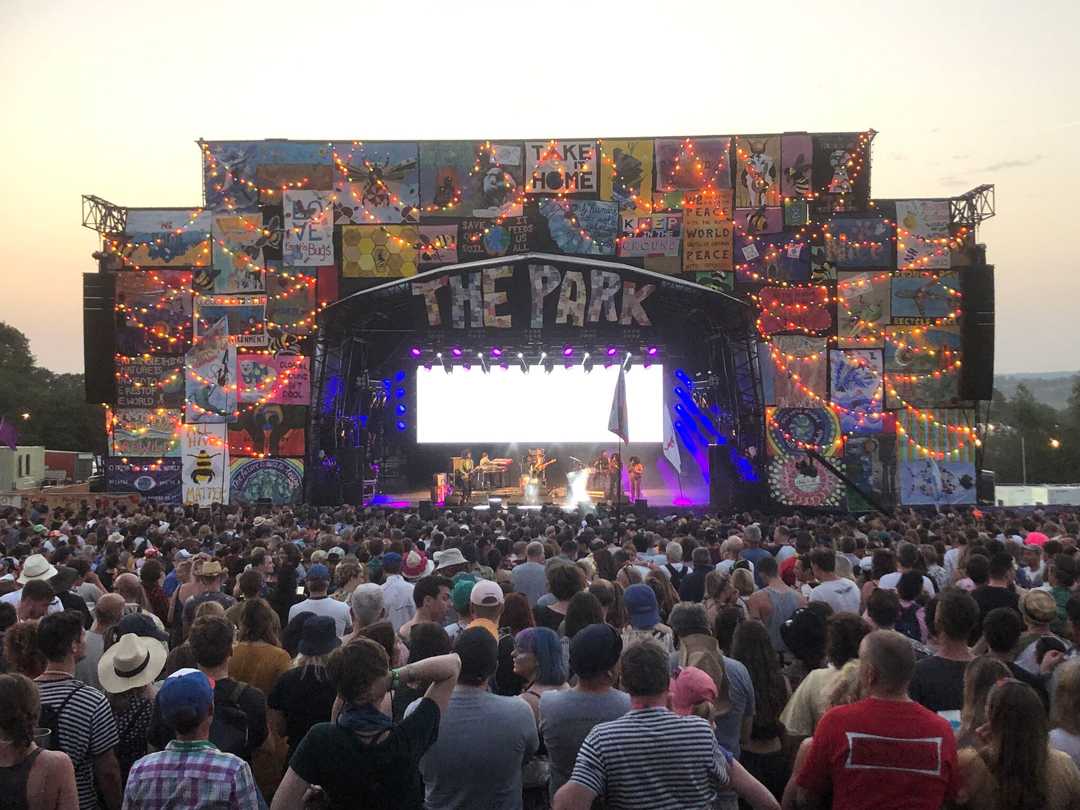 At the Park Stage, a MagicQ MQ500 Stadium served as the main desk At the Park Stage, a MagicQ MQ500 Stadium served as the main desk