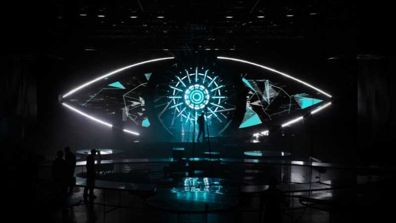 GLP’s LED fixtures were the main performers in the lightshow GLP’s LED fixtures were the main performers in the lightshow