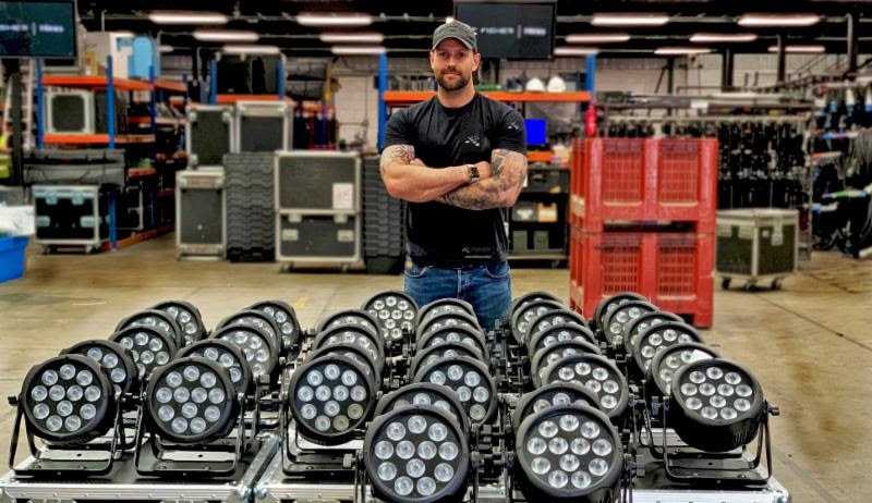 Fisher Hires required a cost-effective LED par that would match its high-end inventory Fisher Hires required a cost-effective LED par that would match its high-end inventory