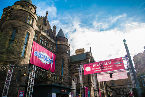 Gilded Balloon - a long-established Edinburgh Fringe venue