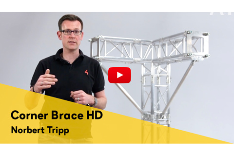 Technical director Norbert Tripp speaks about the design, features and advantages of the Corner Brace HD