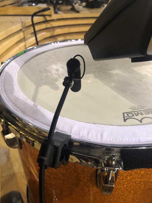 Madix depends on the company’s 4099 Instrument Microphone for the drum kit Madix depends on the company’s 4099 Instrument Microphone for the drum kit