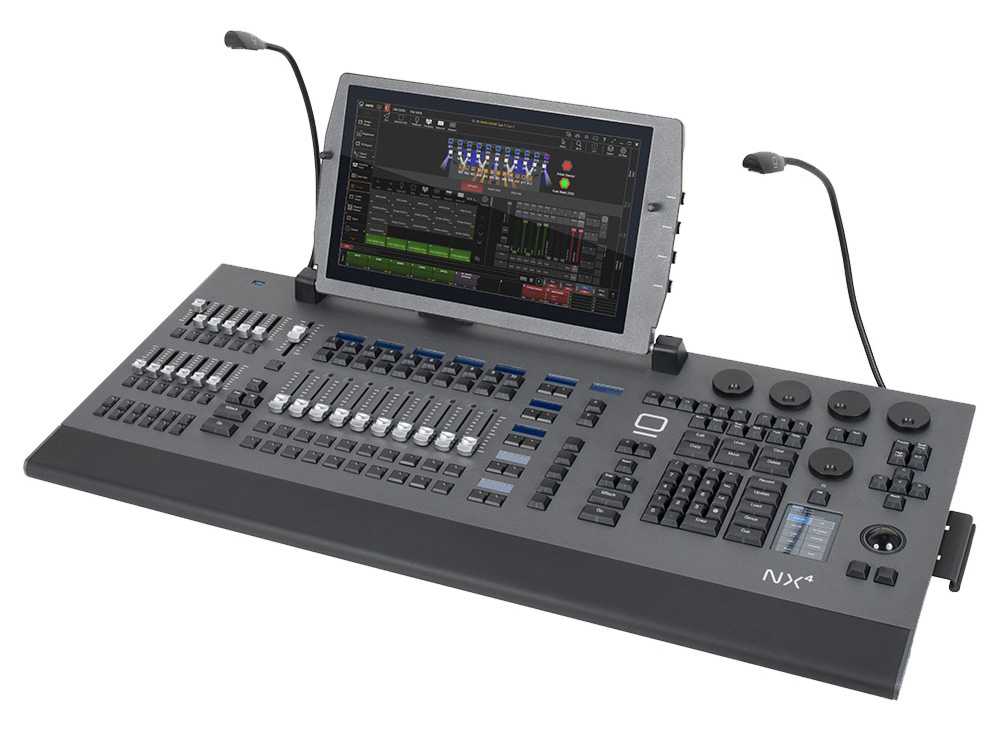 The NX 4 is designed to handle even the largest show with ease The NX 4 is designed to handle even the largest show with ease
