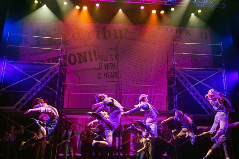 Newsies played Pittsburgh’s State Theatre (photo: K.G. Tunney)