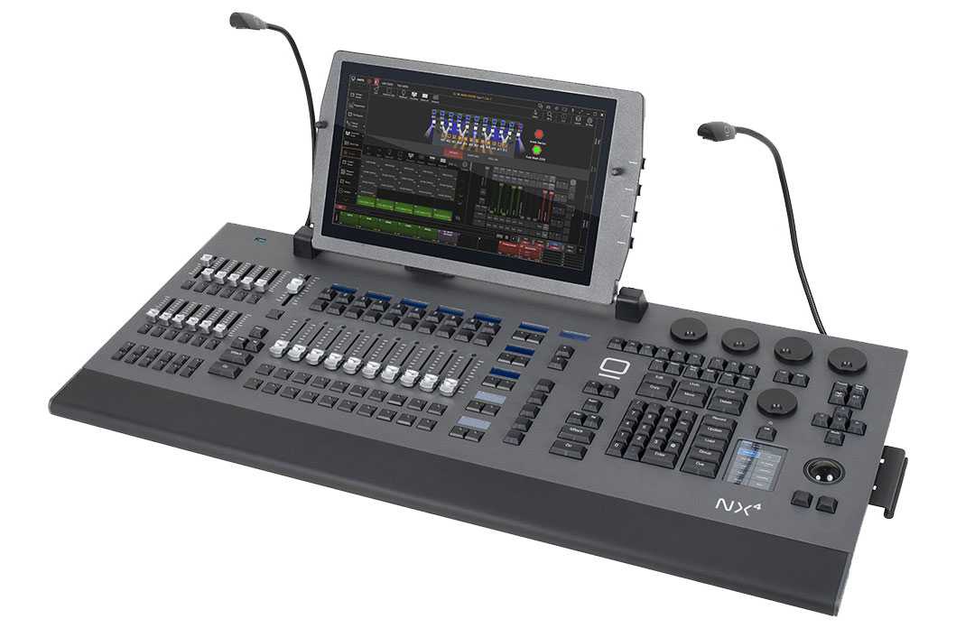 The NX 4 is the newest member of the Onyx lighting control platform The NX 4 is the newest member of the Onyx lighting control platform