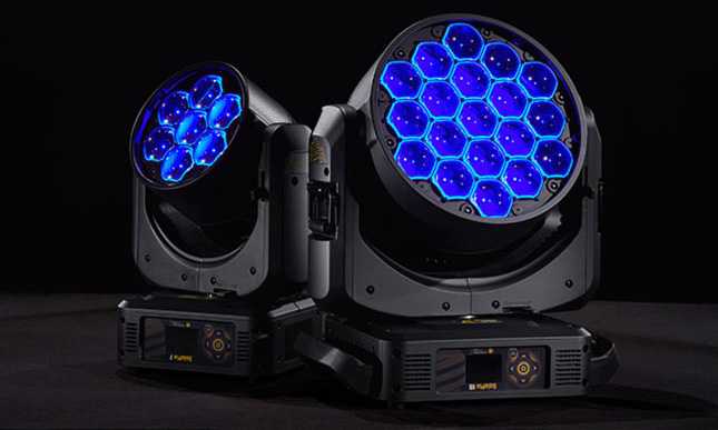 the SolaPix 7 and SolaPix 19 wash luminaires