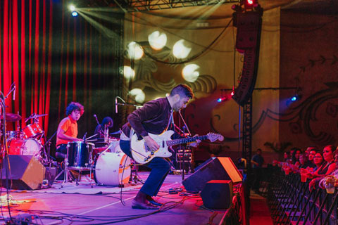 Rudy De Anda onstage at Fremont Theatre (photo: Erick Beltran)