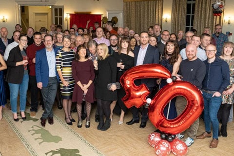 Stage Electrics marked 40 years in business with a thankyou party for its staff at Bristol Zoo