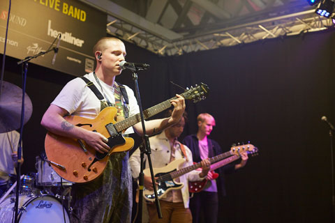 VC Pines performed live during Stage to Studio at PLASA Show 2019