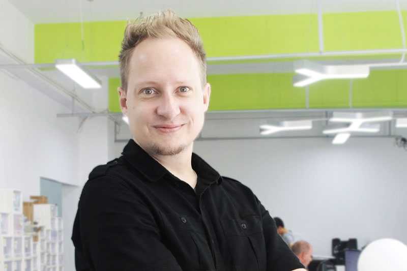 Astera sales and marketing director Sebastian Bückle