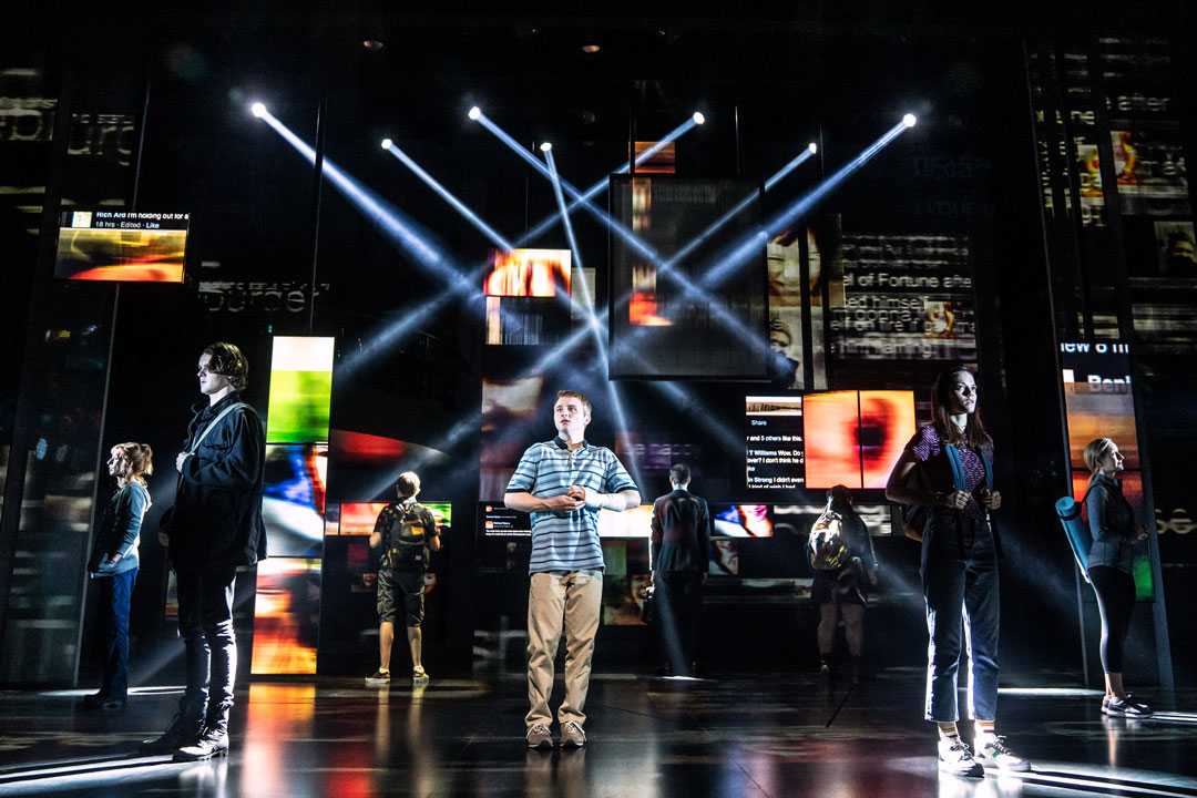 Dear Evan Hansen at the Noel Coward Theatre (photo: Matthew Murphy)