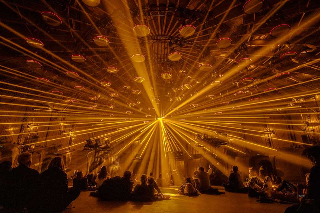 The installation is being staged in Amsterdam’s Gashouder (photo: Tim Buiting)