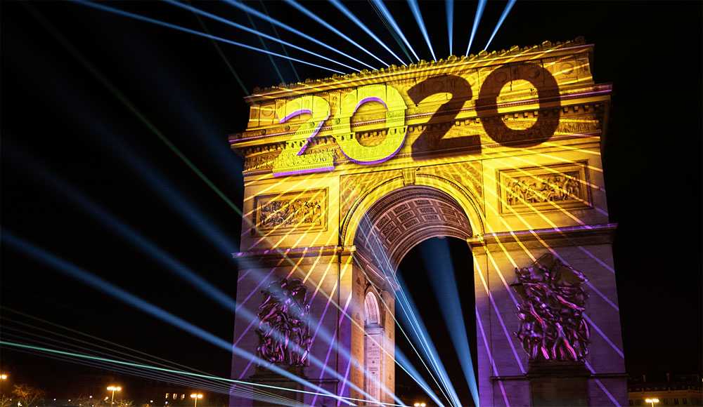 Celebrating on New Year’s Eve on the Champs-Elysées Celebrating on New Year’s Eve on the Champs-Elysées