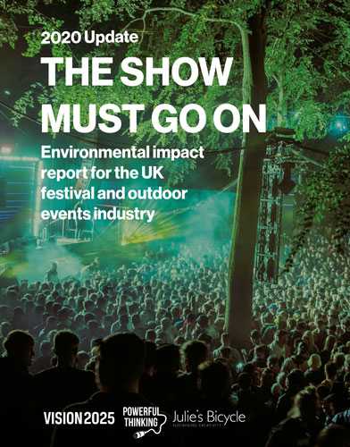 The Show Must Go On report can be accessed via www.vision2025.org.uk