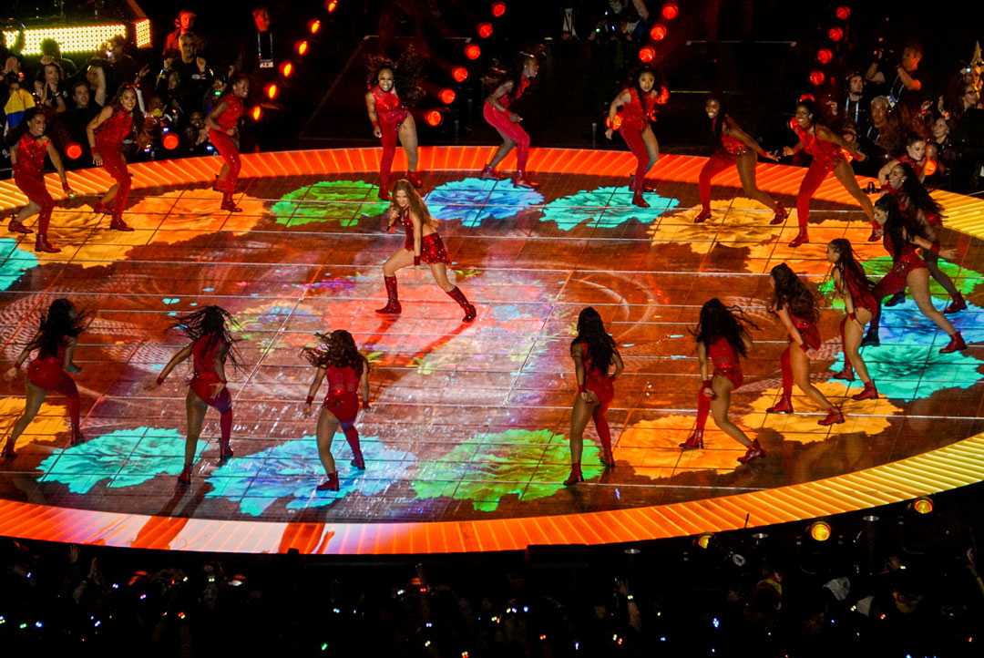 Claypaky Xtylos added impact in Miami’s Hard Rock Stadium Claypaky Xtylos added impact in Miami’s Hard Rock Stadium