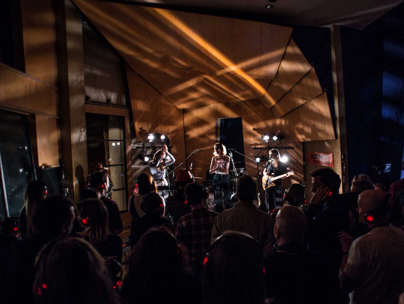 The Big Moon recorded their release live in front of an audience at Metropolis Studios