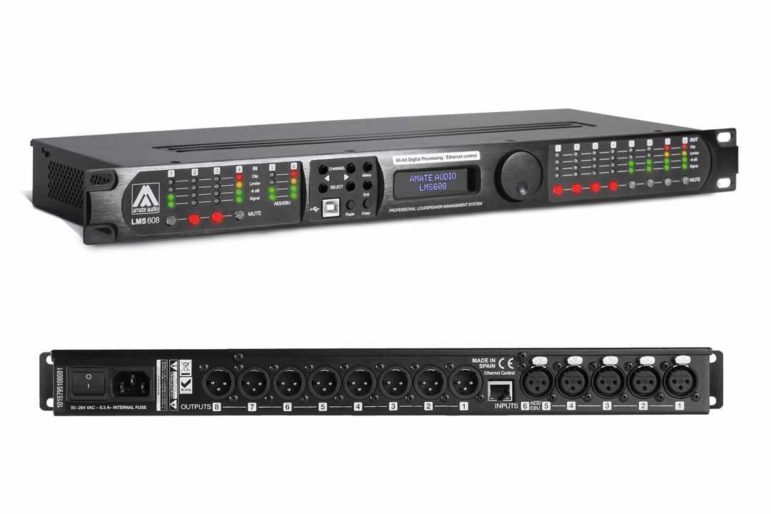 Amate Audio has launched the more extensive and powerful LMS608