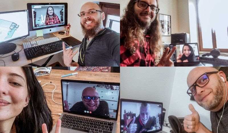 The Schertler team is working from home The Schertler team is working from home