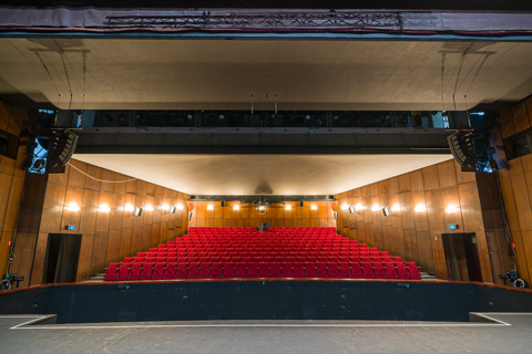 The Grand Theatre - National Opera was re-built in the late 1960s