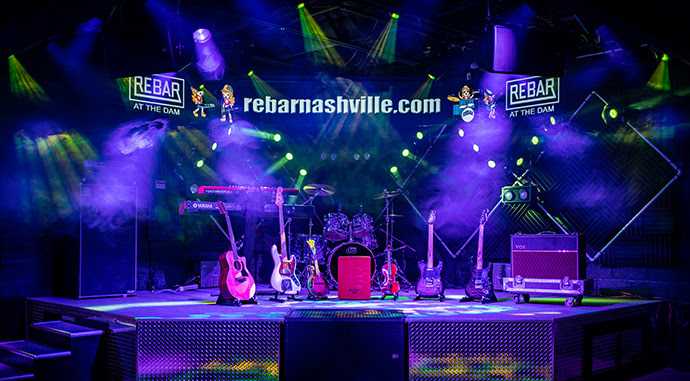 The new setup offers touring quality production The new setup offers touring quality production