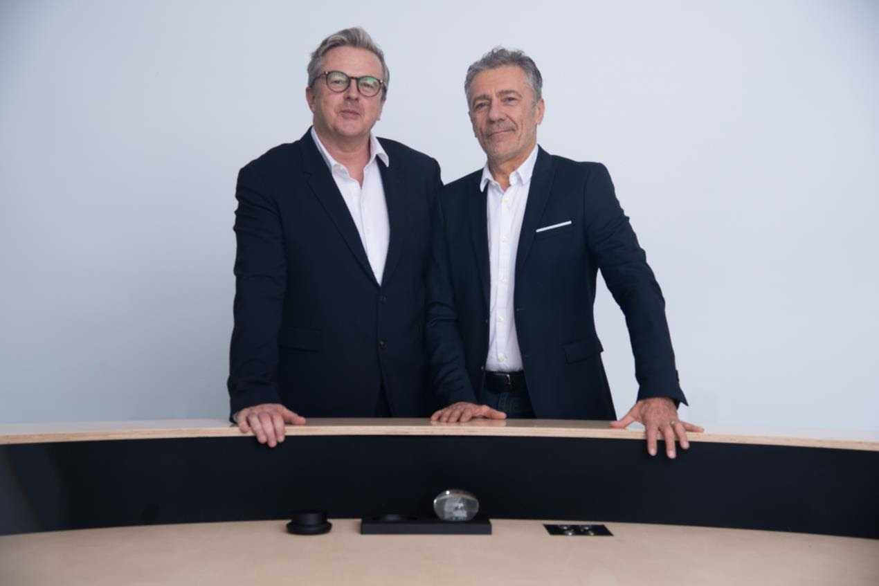 DeltaLive MD Paul Keating and L-Acoustics founder Christian Heil DeltaLive MD Paul Keating and L-Acoustics founder Christian Heil