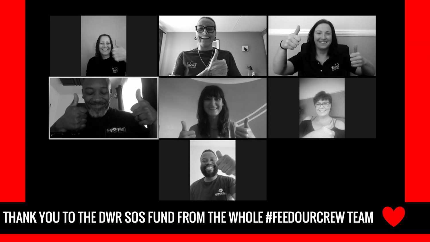 Feed our Crew is providing temporary support through food vouchers Feed our Crew is providing temporary support through food vouchers