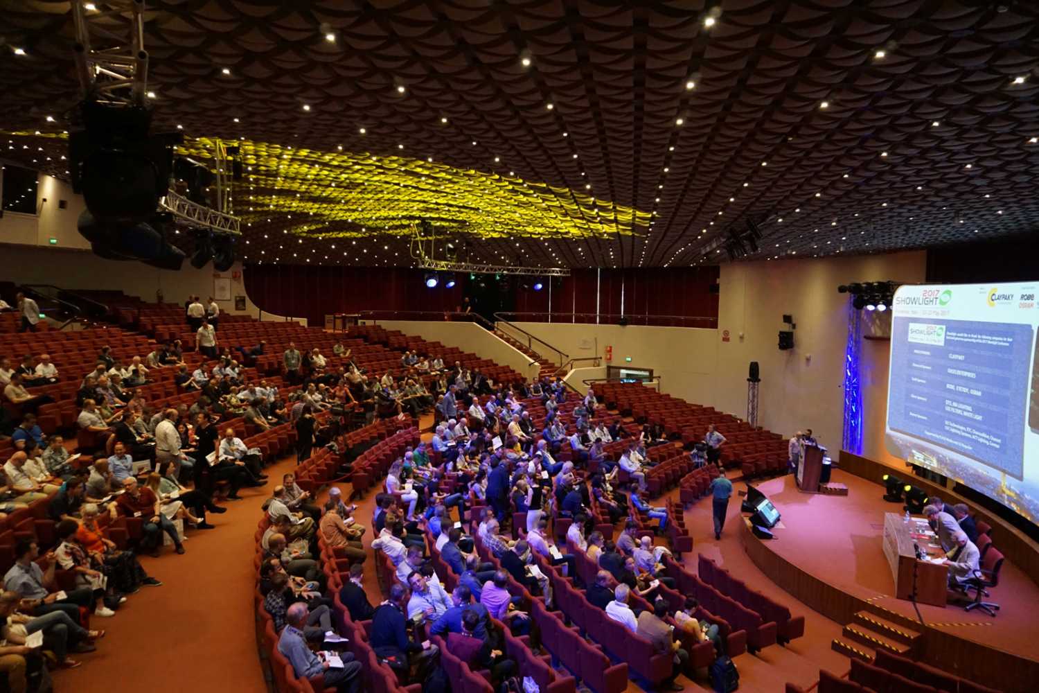 The popular event was due to take place May 2021 in France. Pictured: Showlight 2017. The popular event was due to take place May 2021 in France. Pictured: Showlight 2017.