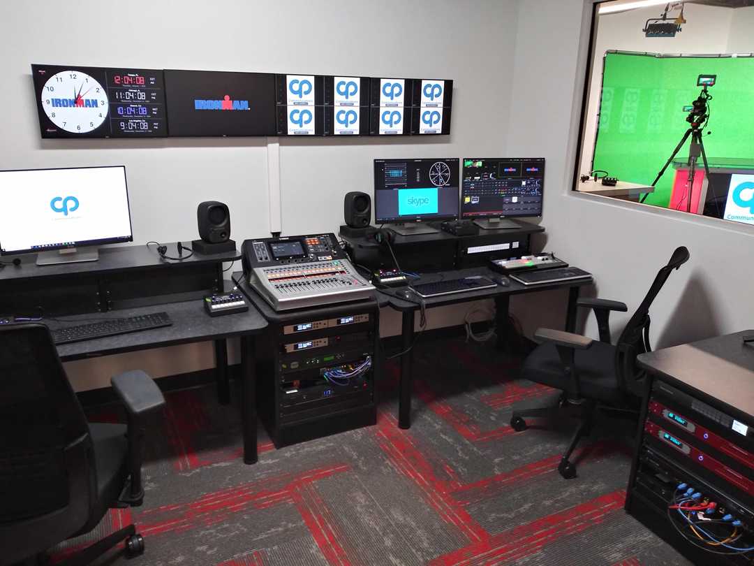The newly-equipped Ironman control room The newly-equipped Ironman control room