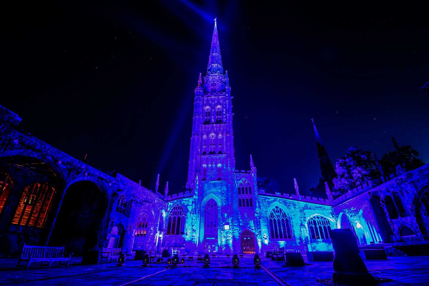 St Michael’s spire is 90m tall and remains the tallest structure in the city (photo: Mark Pemberton)