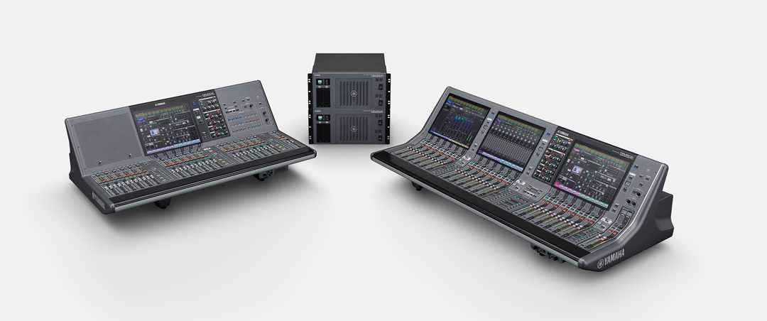 The newly-released Rivage PM5 and Rivage PM3 digital mixing systems