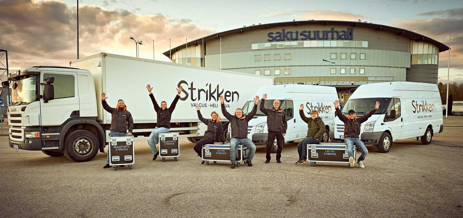 Strikken has been assisting in collecting and transporting Covid-19 test samples