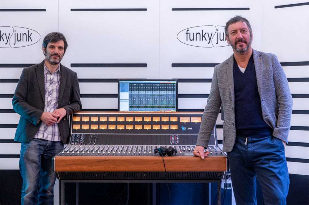 Diego Riganti (left) and Paolo Orizio Diego Riganti (left) and Paolo Orizio