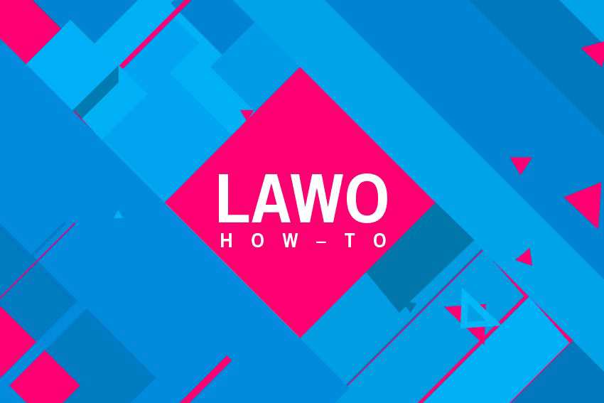 The Lawo How-To sessions are streamed on Thursdays The Lawo How-To sessions are streamed on Thursdays