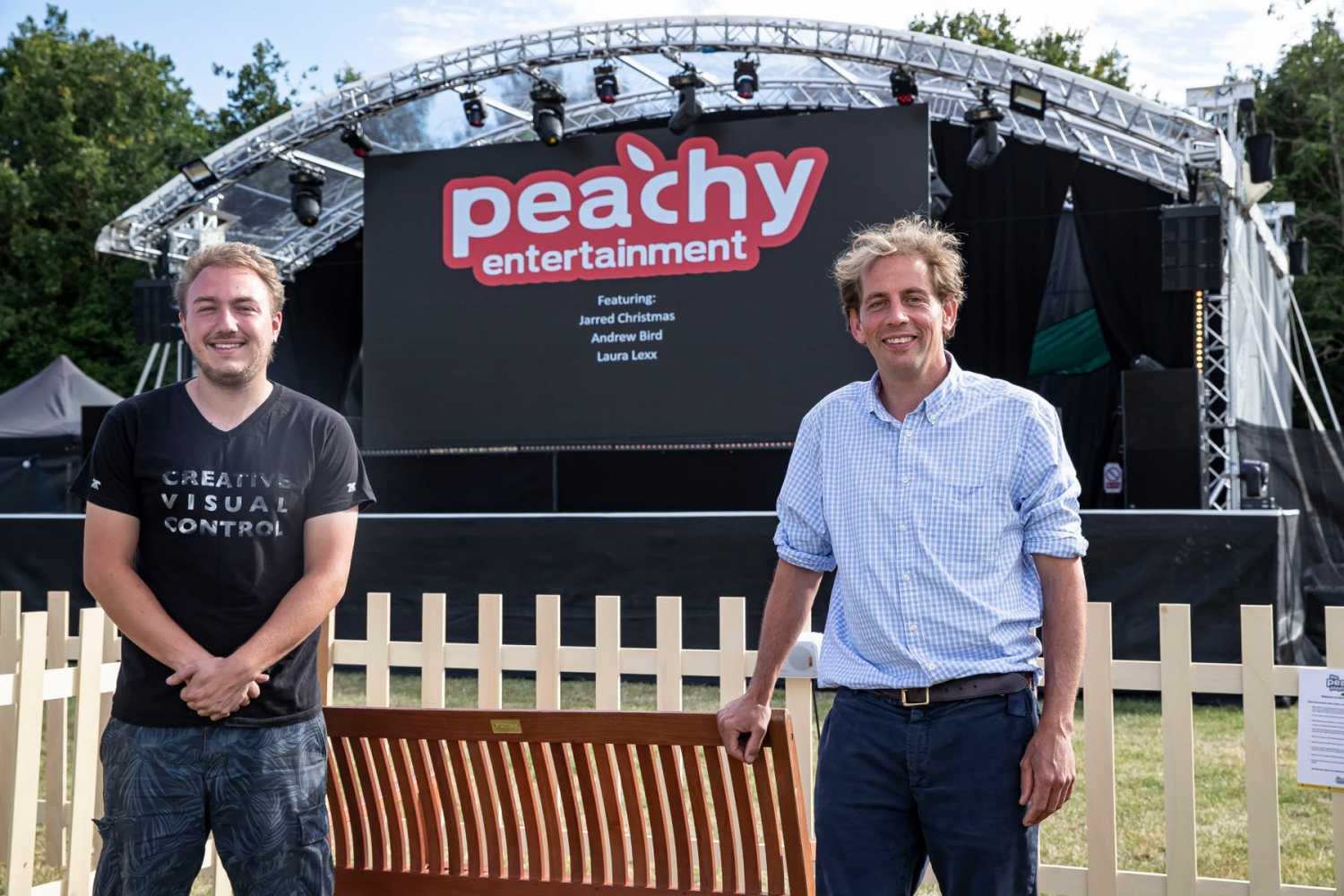 Jared Greenall (left) and Philip French (photo: Louise Stickland) Jared Greenall (left) and Philip French (photo: Louise Stickland)