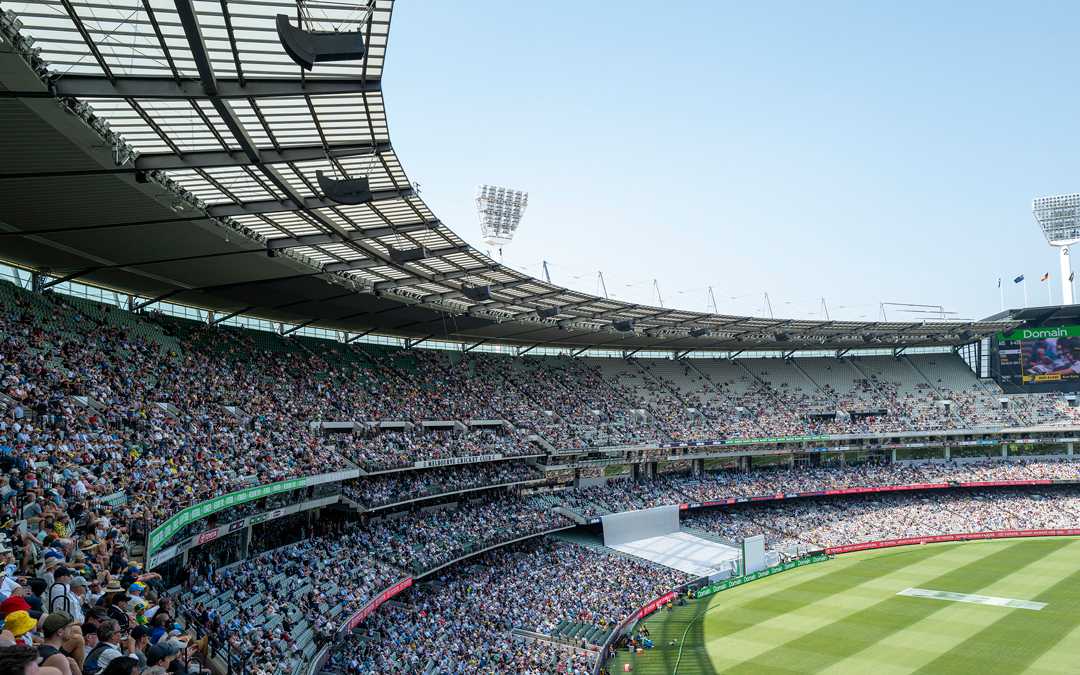 The famed 100,000-seat Melbourne Cricket Ground