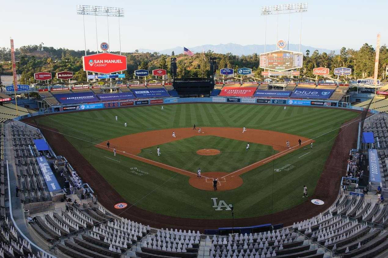 Dodger Stadium is now home to an L-Acoustics K2 sound system (photo: Jon SooHoo / Los Angeles Dodgers)