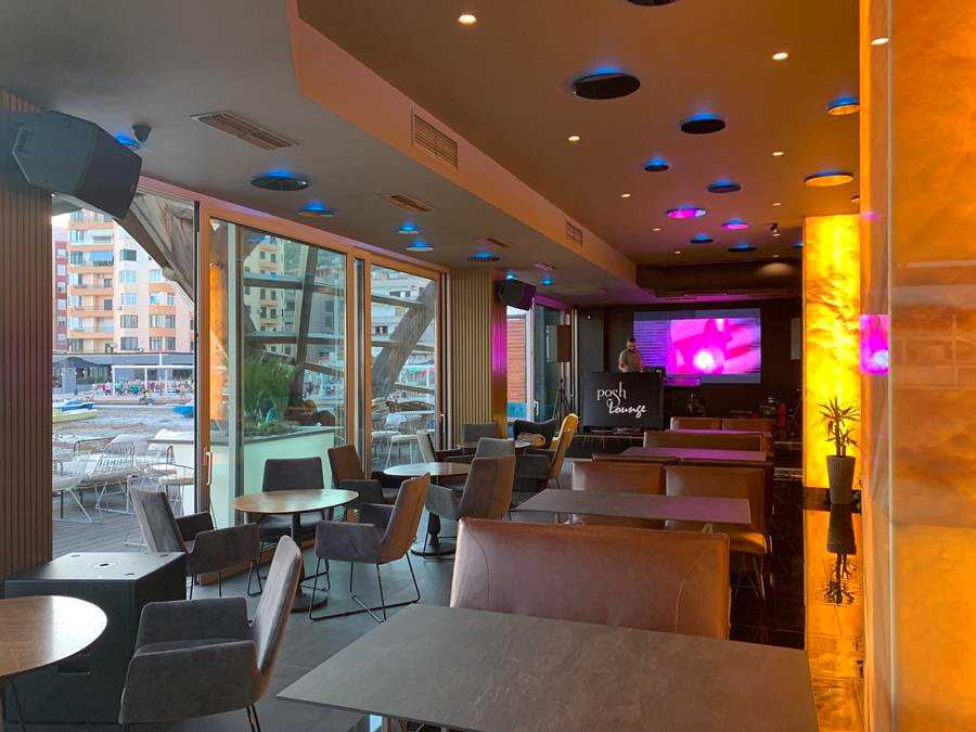 The 400-capacity Posh Lounge party venue