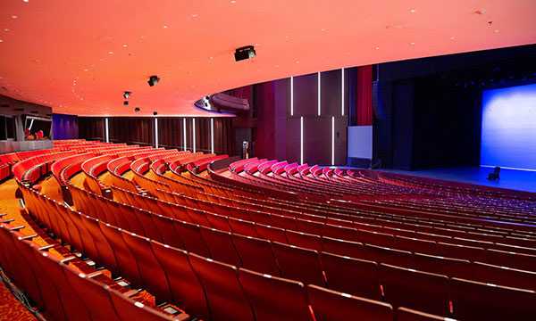 The recently opened JIExpo Theatre in Jakarta International Expo centre The recently opened JIExpo Theatre in Jakarta International Expo centre