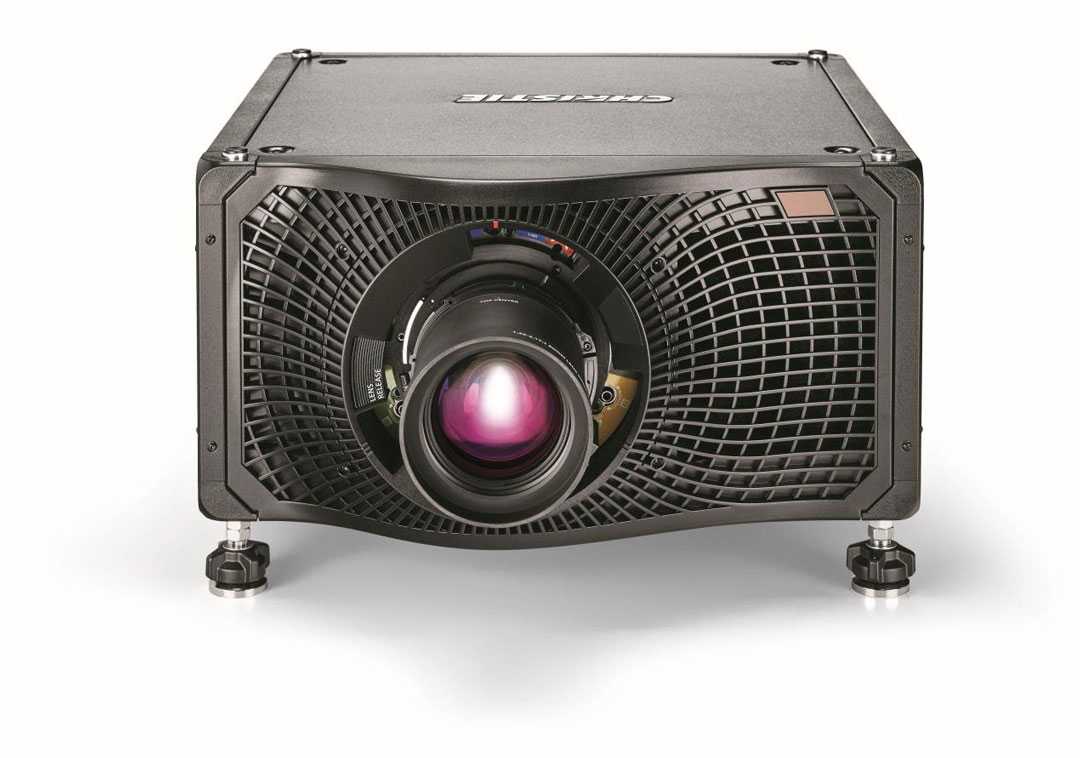 The newly launched Christie Mirage SST RGB pure laser projector