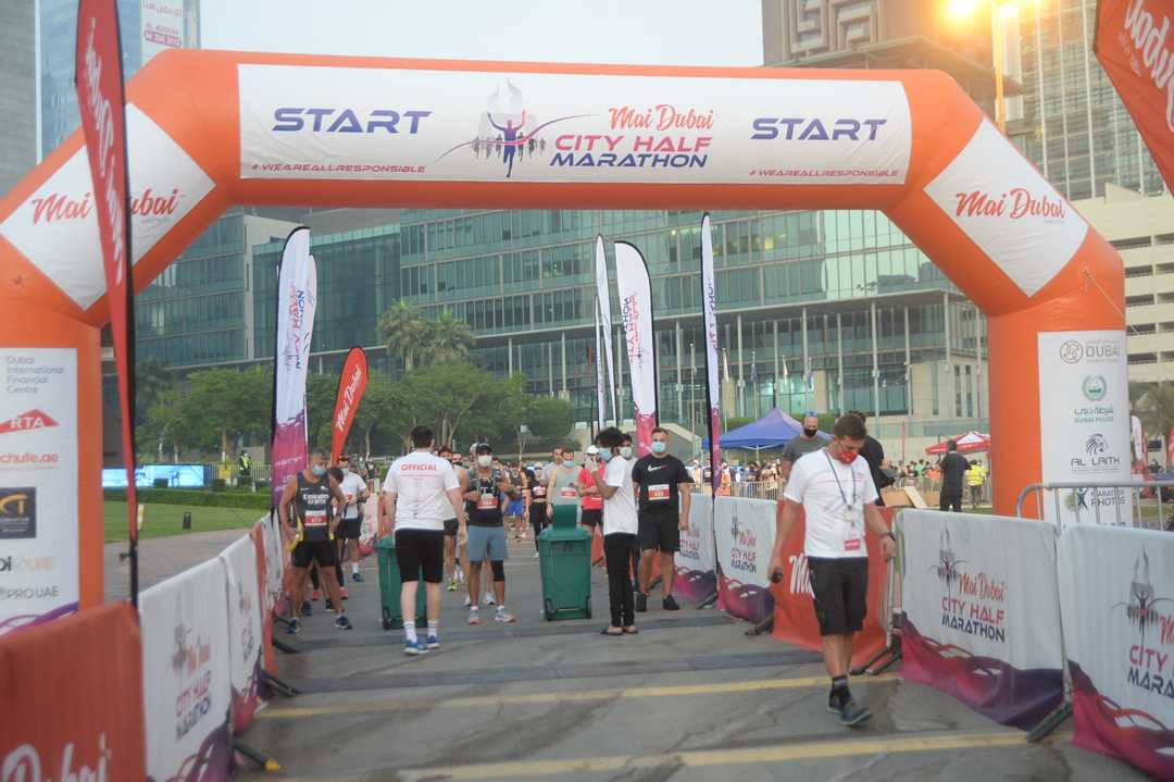The event saw more than 400 runners from over 40 countries take part The event saw more than 400 runners from over 40 countries take part
