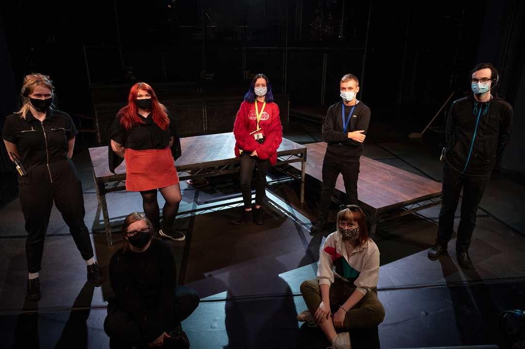 Students at The Royal Central School of Speech and Drama (photo: Patrick Bladwin) Students at The Royal Central School of Speech and Drama (photo: Patrick Bladwin)