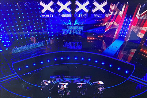 Three Hippotizer Boreal+ and one Karst+ were used for the main system, feeding the main stage and audience LED wall