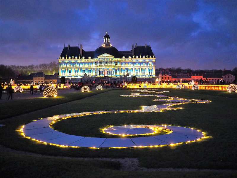 Vaux-le-Vicomte’s illuminations (photo: Eric L’Herminier)