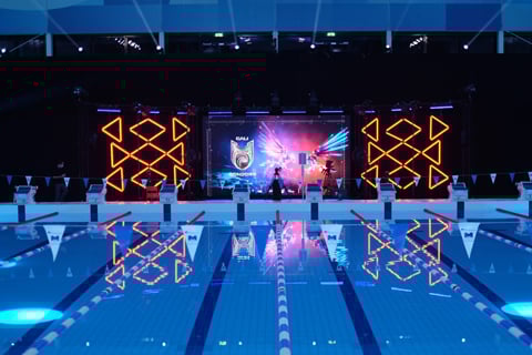 Lighting the pool was ‘a complex challenge’