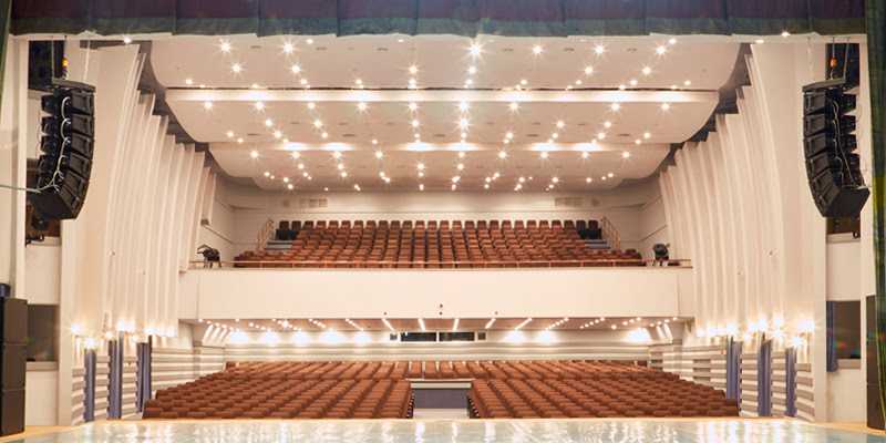 The newly-equipped theatre hosts a wide variety of productions