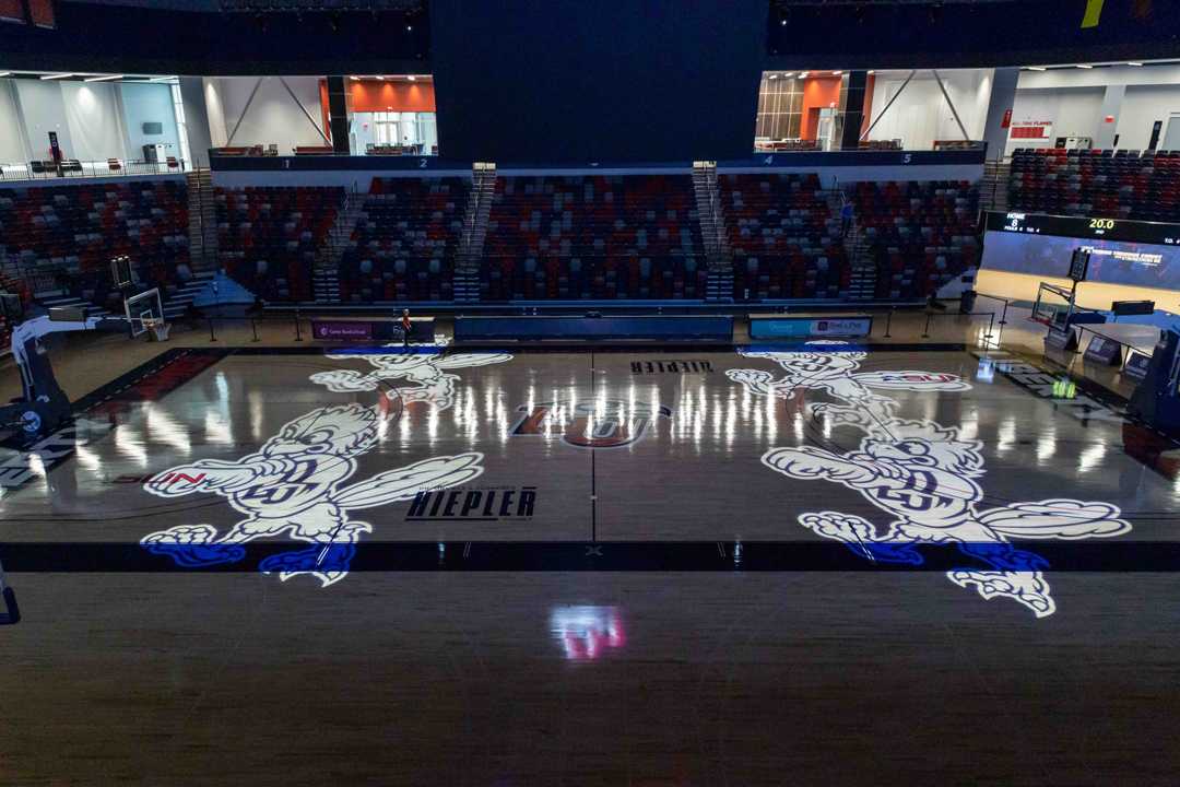 The new Liberty Arena on the Lynchburg, Virginia campus