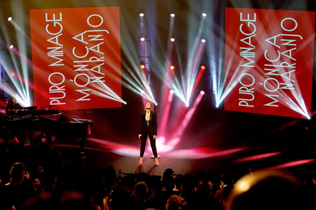 Mónica Naranjo played the Palau de Les Arts (photo: David Arnal)