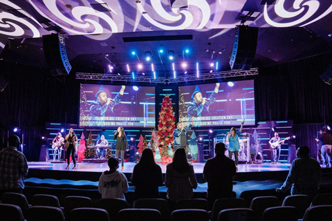 The Palmetto Bay campus serves as Christ Fellowship’s broadcast centre